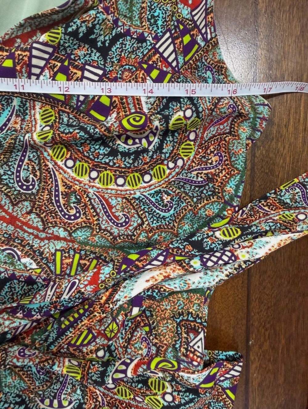 ETRO Boho, Retro ,Paisley Print V-Neck Sleeveless Maxi Dress with Tie Back - Picture 10 of 10